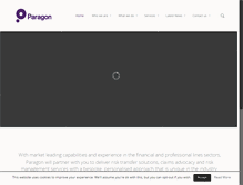 Tablet Screenshot of paragonbrokers.com